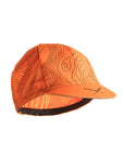 Restrap Yorkshire Contours Cycling Cap - Orange