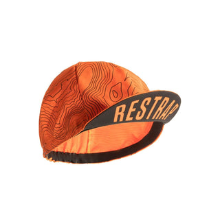 Restrap Yorkshire Contours Cycling Cap - Orange
