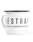 Restrap Technical Bikepacking Gear 20OZ Enamel Mug - White