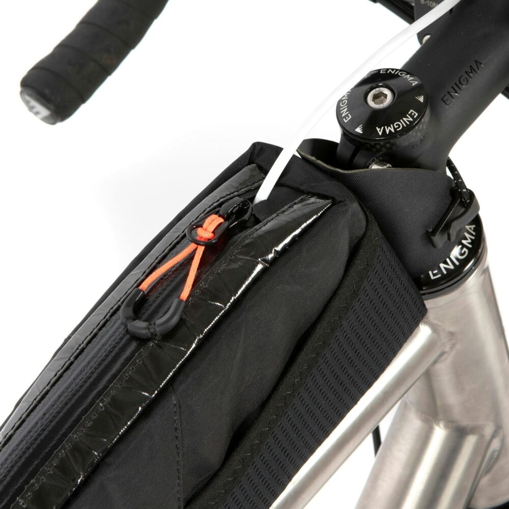 Restrap Race Top Tube Long Bag 2L - Black