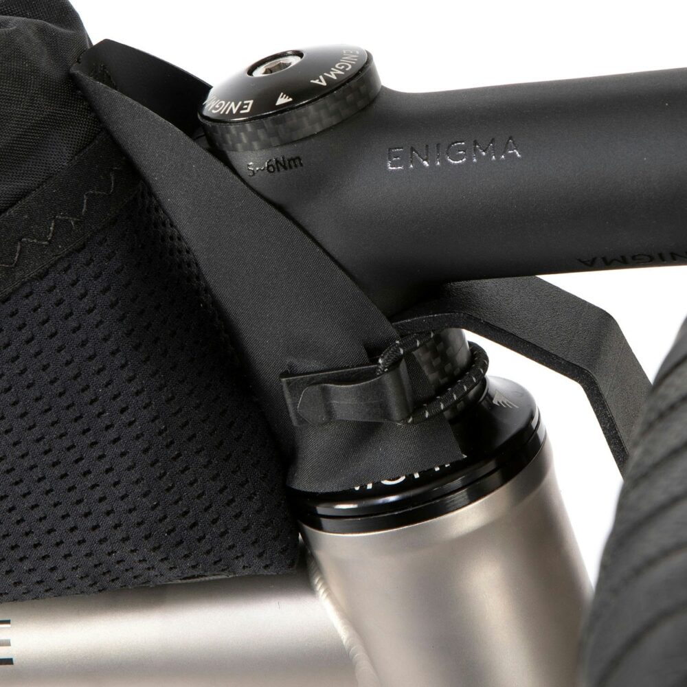 Restrap Race Top Tube Short Bag - Black