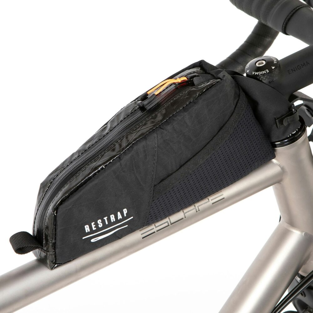 Restrap Race Top Tube Short Bag - Black