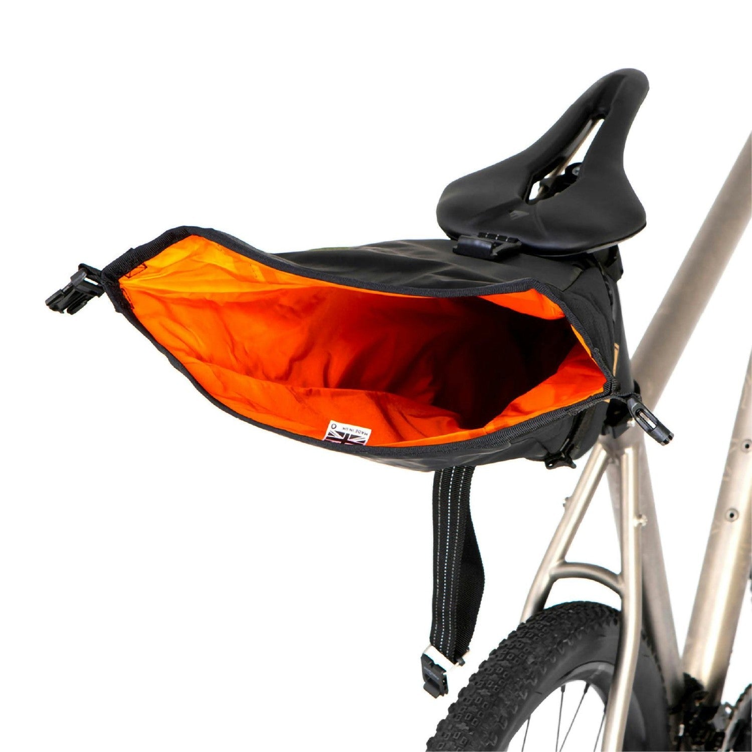Restrap Saddle Pack Bikepacking Seat Bag 4.5L - Black
