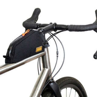 Restrap Bolt-On Top Tube Bag - Black