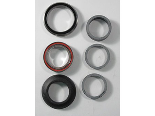 Specialized Headset  Intergrated, 1-1/8" Upper, 1-3/8" Lower, 45X45 Deg, 48mm Carbon Top Cover, W/ Carbon Spacers