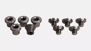 S-WORKS CARBON CRANK CHAINRING BOLTS & NUTS FOR CARBON SPIDER (5  PCS)