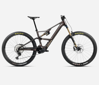2025 Orbea Rise LT M10 630W Ex-Demo - Cosmic Carbon View Golden Sand