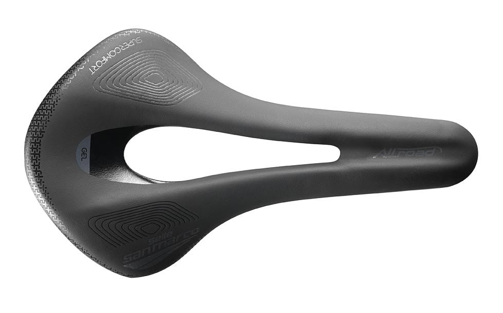 Selle San Marco Allroad Super Comfort Racing Open Fit Wide Saddle 146MM - Black