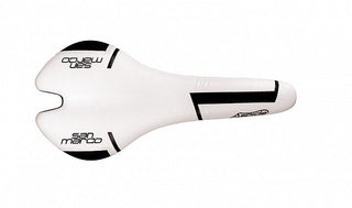 Selle San Marco Aspide Stamp Saddle - Black/White