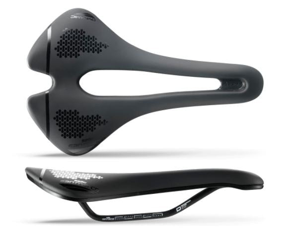 Selle San Marco Aspide Short Dynamic Open Fit Narrow Saddle 139MM - Black