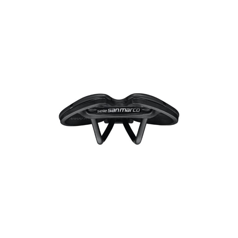 Selle San Marco Aspide Short Dynamic Open Fit Narrow Saddle 139MM - Black