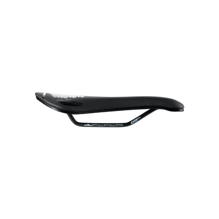 Selle San Marco Aspide Short Dynamic Open Fit Narrow Saddle 139MM - Black
