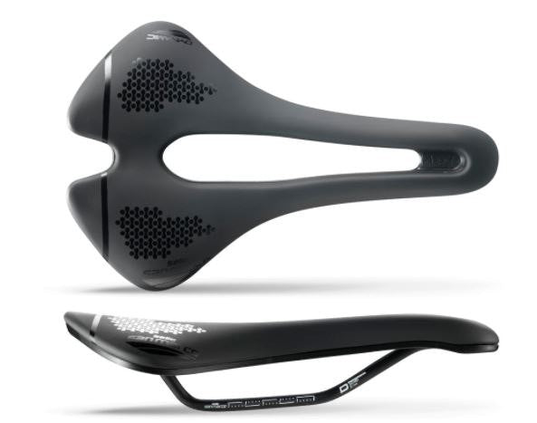 Selle San Marco Aspide Short Dynamic Open FIt Wide Saddle 144MM - Black