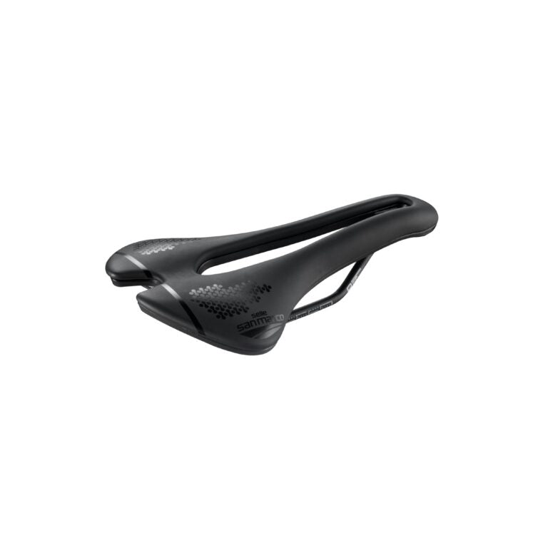 Selle San Marco Aspide Short Dynamic Open FIt Wide Saddle 144MM - Black