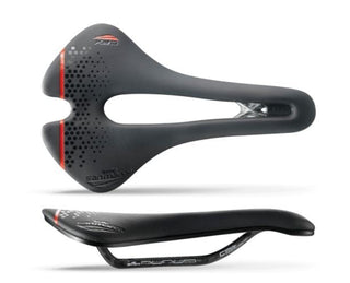 Selle San Marco Aspide Short Carbon FX Open Fit Narrow Saddle 139MM - Black