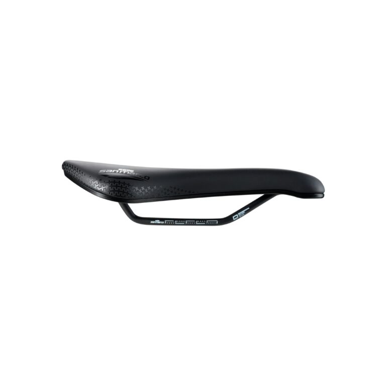 Selle San Marco Aspide Short Comfort Dynamic Open Fit Wide Saddle 155MM - Black