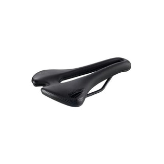 Selle San Marco Aspide Short Comfort Dynamic Open Fit Wide Saddle 155MM - Black