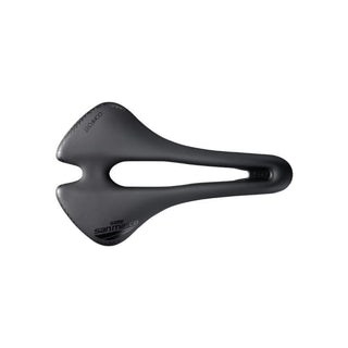 Selle San Marco Aspide Short Comfort Dynamic Open Fit Wide Saddle 155MM - Black