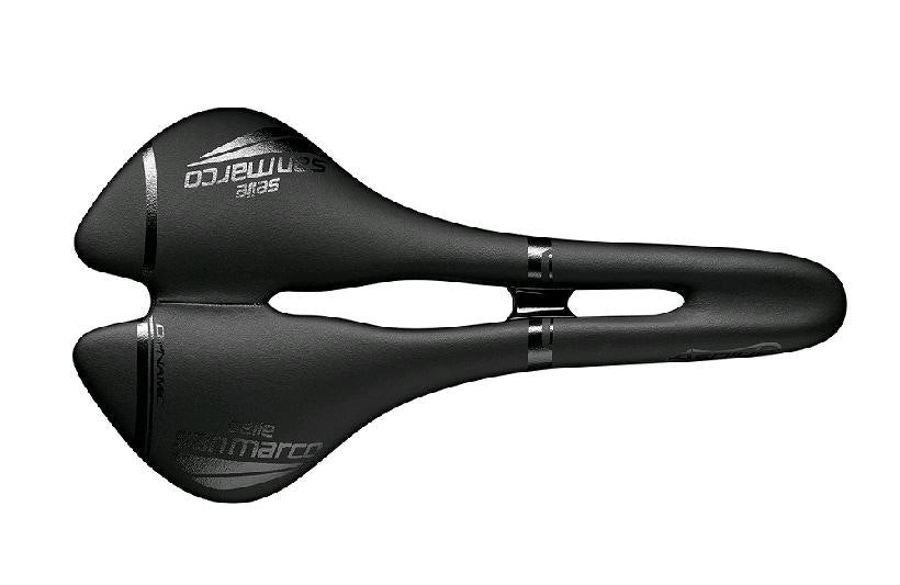 Selle San Marco Aspide Dynamic Open Narrow Saddle 132MM - Black