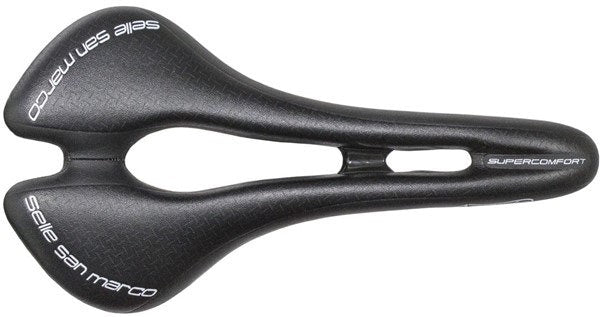 Selle San Marco Aspide Super Confort Dynamic Open Wide Saddle 142MM - Black