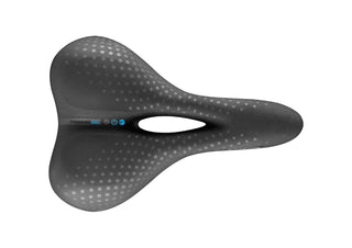 Selle San Marco Bio Active Trekking Gel Open Fit Large Unisex Saddle - Black