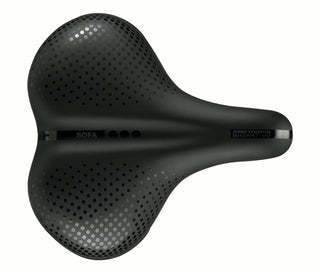 Selle San Marco Trekking Gel Mens Large Saddle - Black