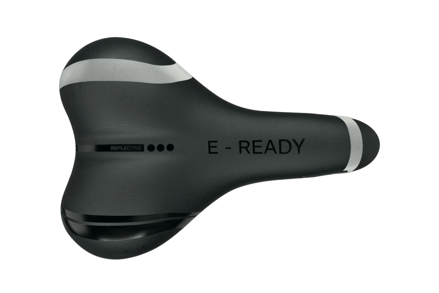 Selle San Marco Bio Active Trekking E Ready Gel Large Unisex Saddle - Black