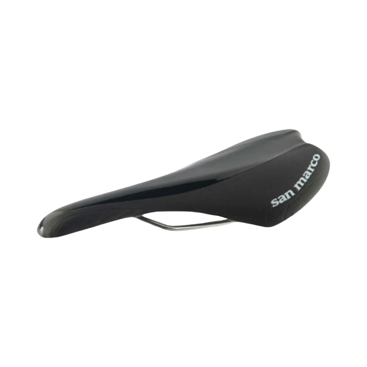 Selle San Marco Caymano Arrowhead Gel Saddle - Black