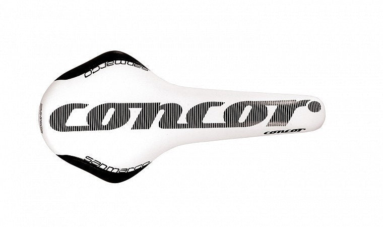 Selle San Marco Concor Dynamic Narrow Saddle - White/Black