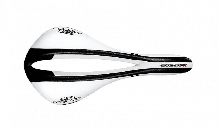 Selle San Marco Mantra CFX 2014 Saddle - White