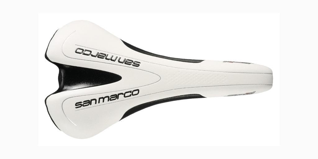 Selle San Marco Spid Racing Saddle - White/Black