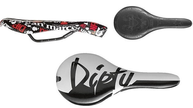 Selle San Marco Zoncolan Dirty Saddle - Black/Red