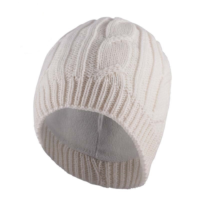 SealSkinz Cable Knit Beanie - Cream