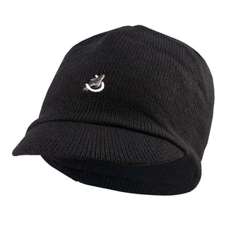 SealSkinz Peaked Beanie - Black