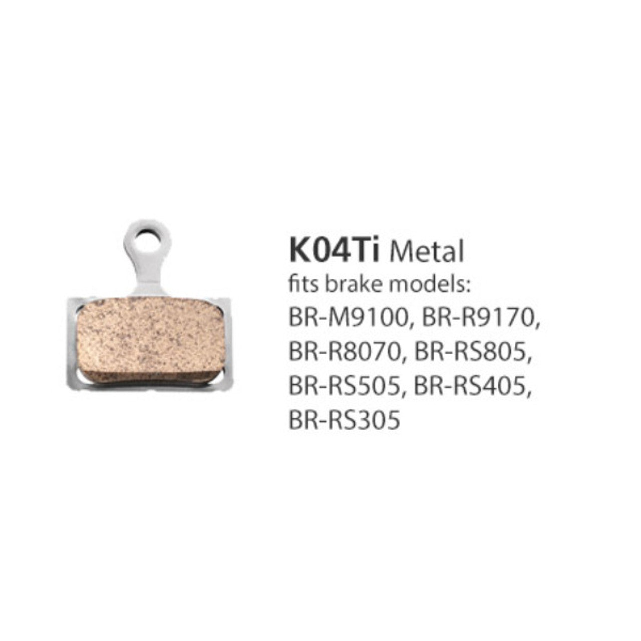 Shimano Disc Brake Pads BR-R9170 - Metal K04Ti