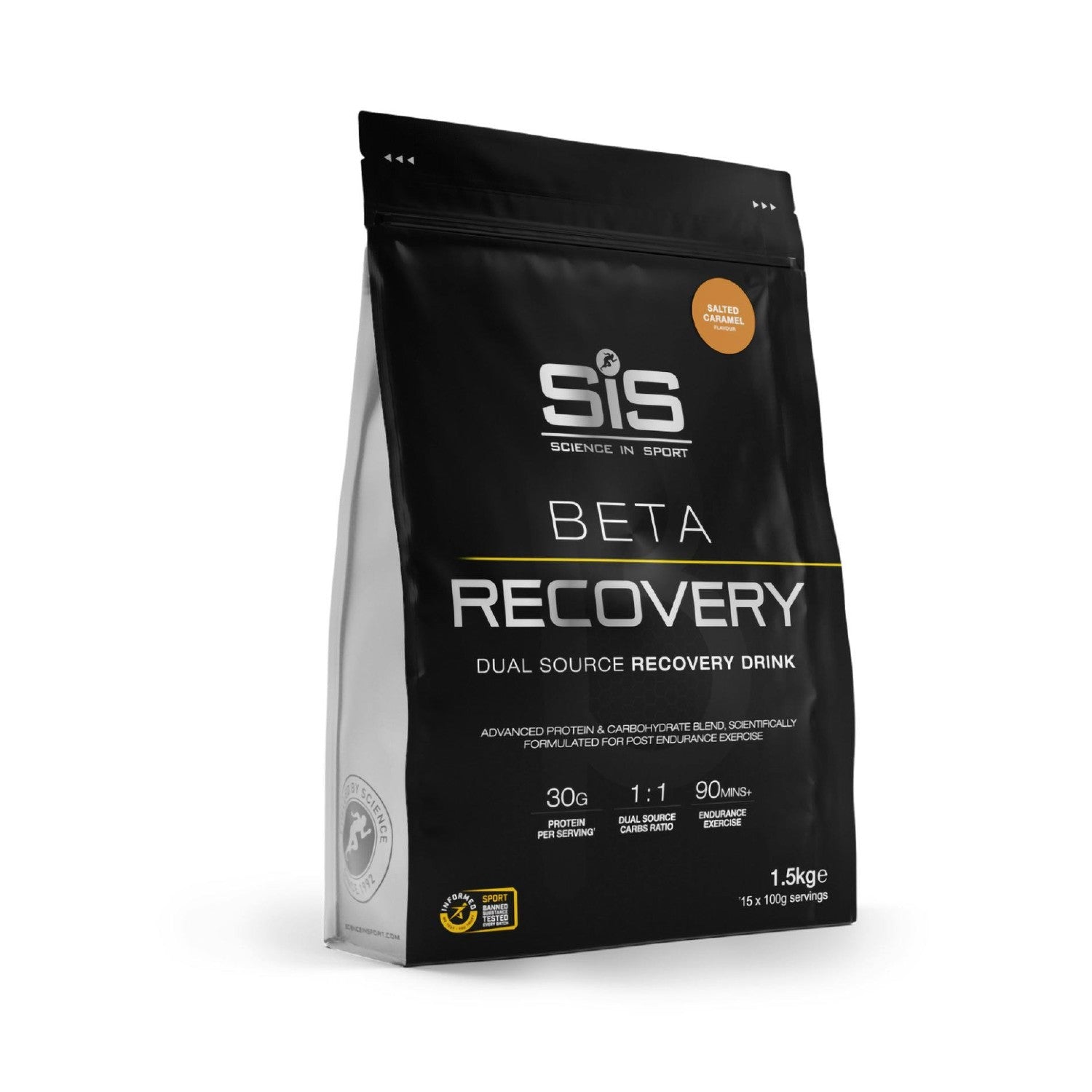 SiS Beta Recovery Powder 1.5kg - Salted Caramel