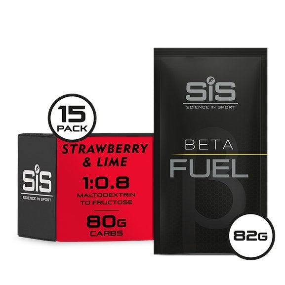 SIS Beta Fuel 80 Sachets 82G 15 Pack - Strawberry &amp; Lime