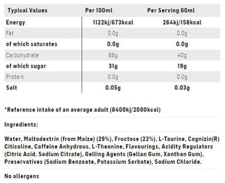 SIS Gel Beta Fuel+ Nootropics 60ML 6 Pack - Apple