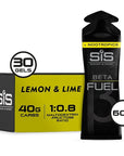 SIS Gel Beta Fuel+ Nootropics 60ML 30 Pack - Lemon & Lime