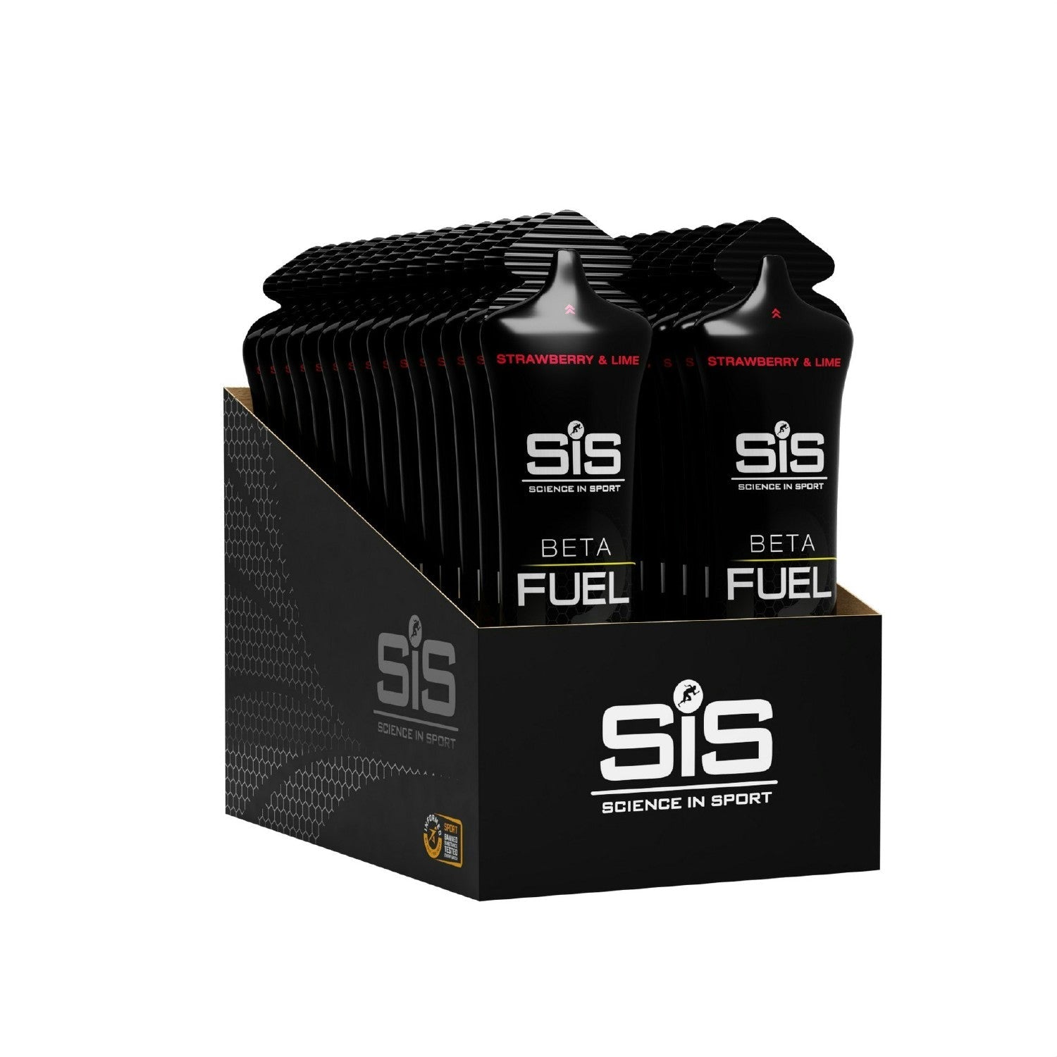 SIS Gel Beta Fuel 60ML 30 Pack - Strawberry &amp; Lime