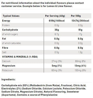 SIS Go Electrolyte Sports Fuel 500G - Blackcurrant