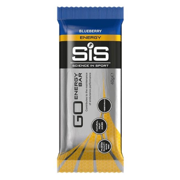 SIS Go Energy Mini Bar 40G 30 Pack - Blueberry