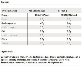 SIS Go Energy Tub 1.6Kg - Orange