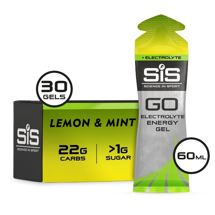 SiS GO Energy Electrolyte Gels 30 Pack - Lemon &amp; Mint