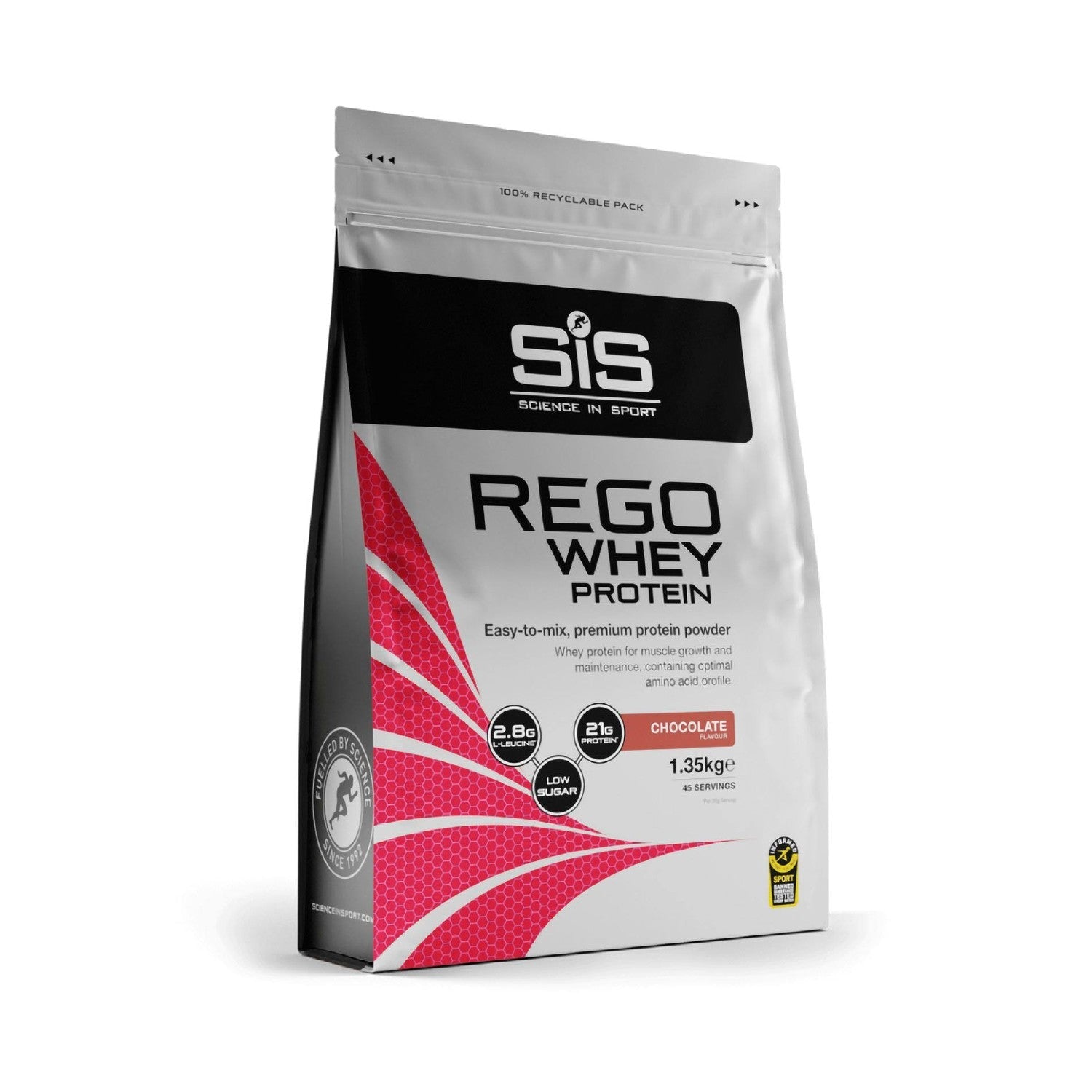 SiS REGO Whey Protein Powder 1.35kg - Chocolate
