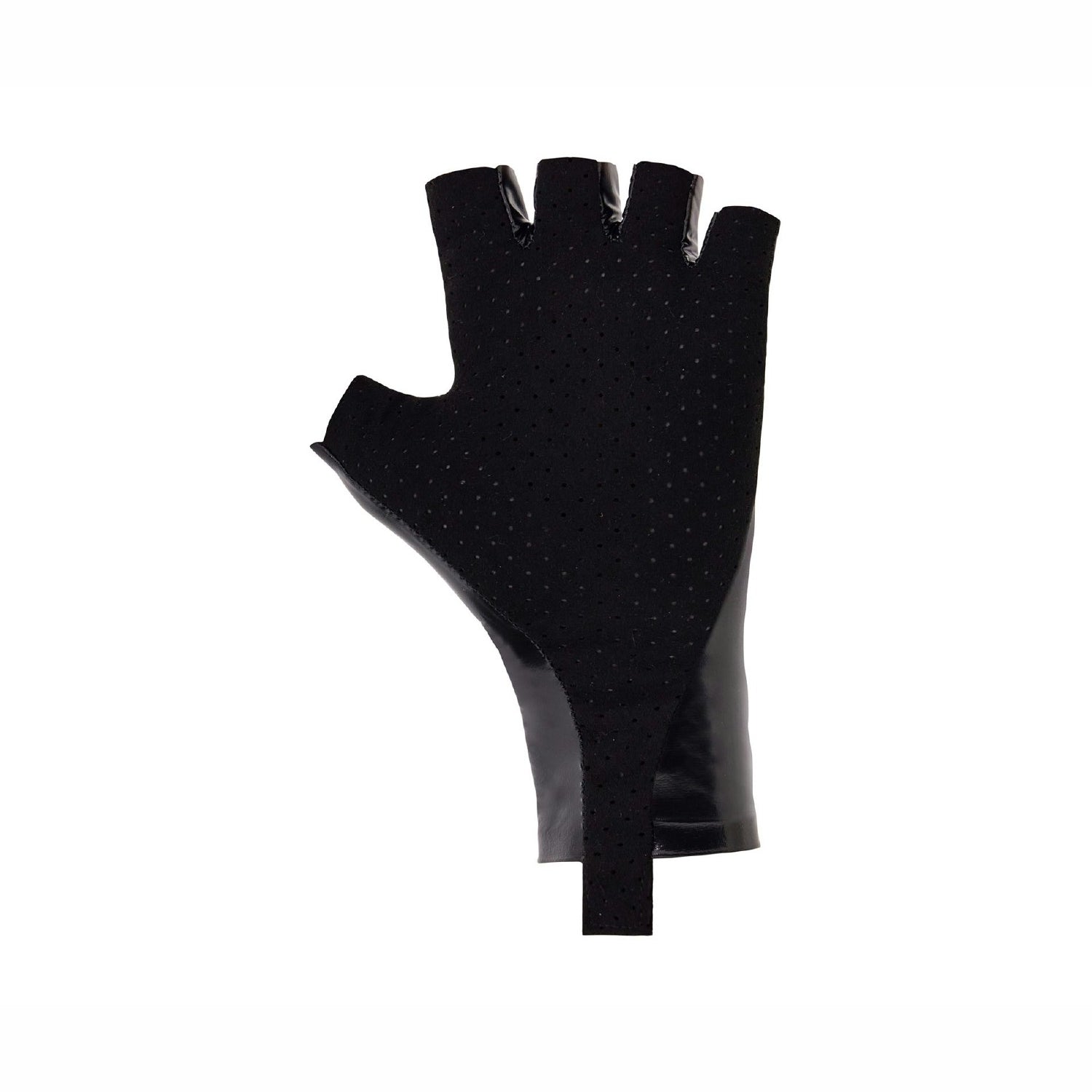 Santini Madss Aero Dynamic Half Finger Gloves - Black
