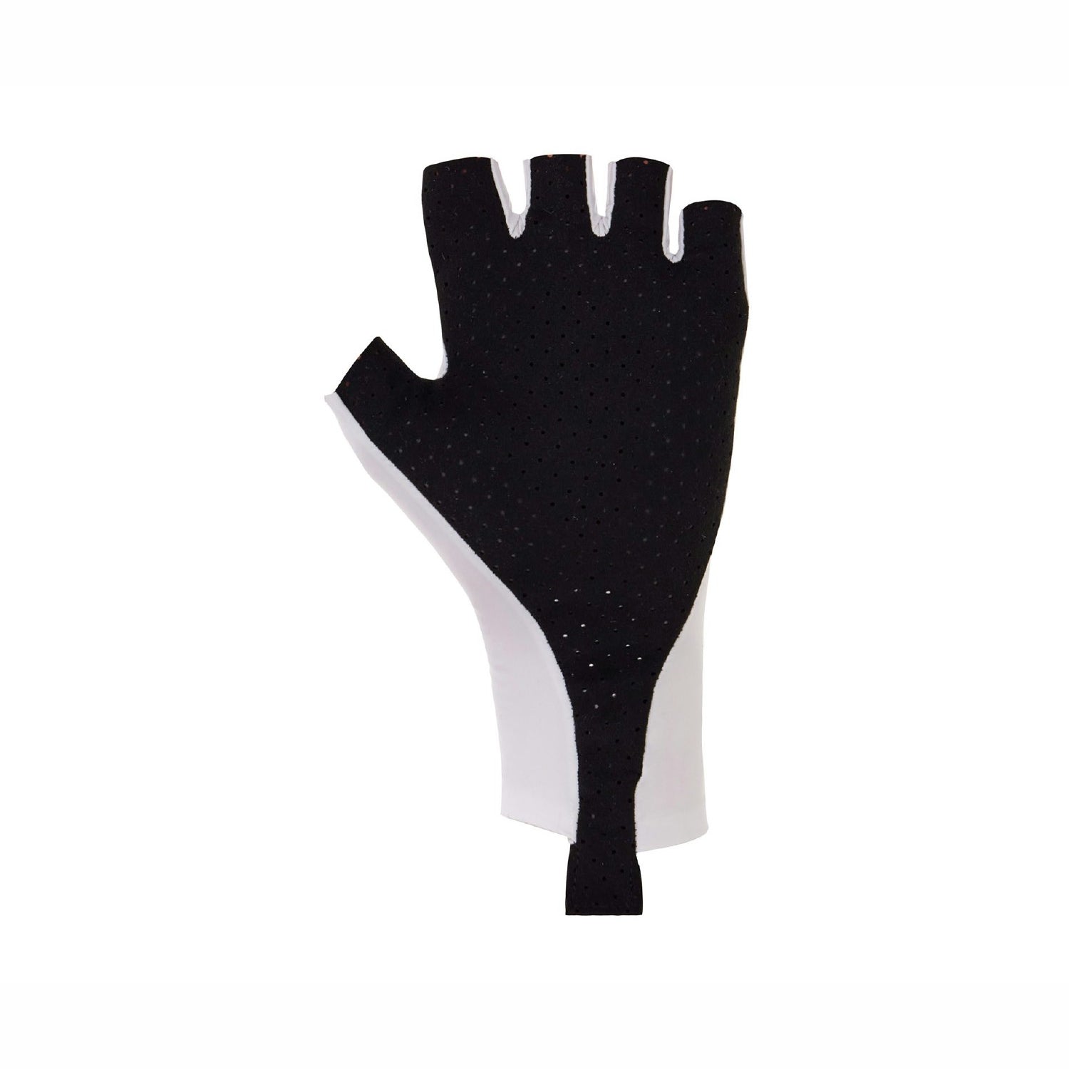 Santini Madss Aero Dynamic Half Finger Gloves - White
