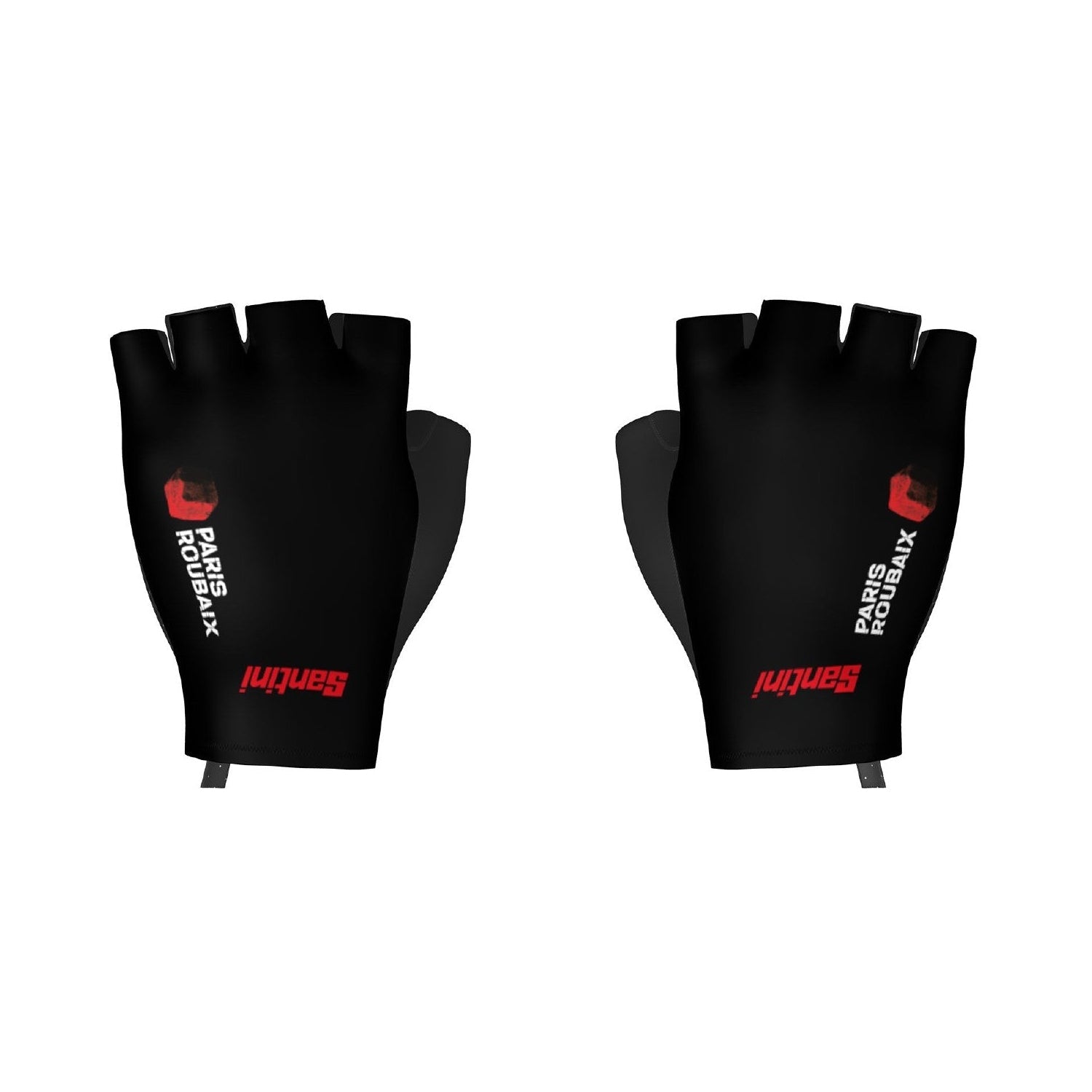Santini SMS Paris-Roubaix 2026 Cycling Gloves - Black