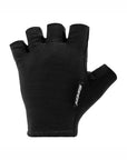 Santini Tact Fingerless Summer Half Finger Gloves - Black