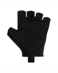 Santini Tact Fingerless Summer Half Finger Gloves - Black